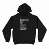 Guyanese Girl Unisex midweight hooded sweatshirt